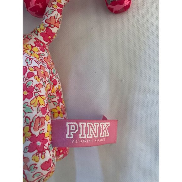 Victorias Secret Pink Stuffed Dog Trio - Floral Leopard & Graffiti Prints - Plus - Picture 3 of 8